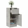 Gray concrete plywood sideboard 30x30x70 cm by vidaXL, Sideboards - Ref: Foro24-811123, Price: 47,77 €, Discount: %