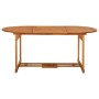 Juego comedor de jardín 7 pzas madera maciza acacia 180x90x75cm en Conjuntos de jardín | Comprar online en Foru.es
