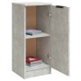 Aparadores 2 uds madera contrachapada gris hormigón 30x30x70 cm de vidaXL, Aparadores - Ref: Foro24-811142, Precio: 58,94 €, ...