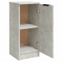 Aparadores 2 uds madera contrachapada gris hormigón 30x30x70 cm de vidaXL, Aparadores - Ref: Foro24-811142, Precio: 58,94 €, ...
