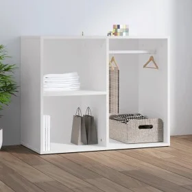 Sperrholz Ankleidemöbel weiß 80x40x65 cm von vidaXL, Schließfächer und Lagerschränke - Ref: Foro24-808846, Preis: 64,60 €, Ra...