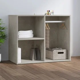 Begehbares Sperrholzmöbel Betongrau 80x40x65 cm von vidaXL, Schließfächer und Lagerschränke - Ref: Foro24-808850, Preis: 52,6...