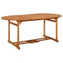 Juego comedor de jardín 9 pzas madera maciza acacia 180x90x75cm en Conjuntos de jardín | Comprar online en Foru.es