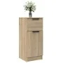 Oak Sonoma plywood sideboard 30x30x70 cm by vidaXL, Sideboards - Ref: Foro24-811121, Price: 56,51 €, Discount: %