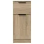 Oak Sonoma plywood sideboard 30x30x70 cm by vidaXL, Sideboards - Ref: Foro24-811121, Price: 56,51 €, Discount: %