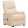 Sillón elevable tela crema en Sillones | Comprar online en Foru.es