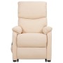 Sillón elevable tela crema en Sillones | Comprar online en Foru.es