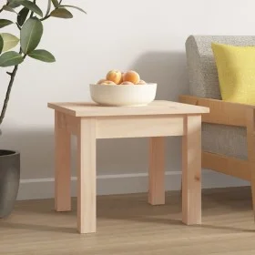 Mesa de centro de madera maciza de pino 35x35x30 cm de vidaXL, Mesas de centro - Ref: Foro24-814219, Precio: 23,98 €, Descuen...
