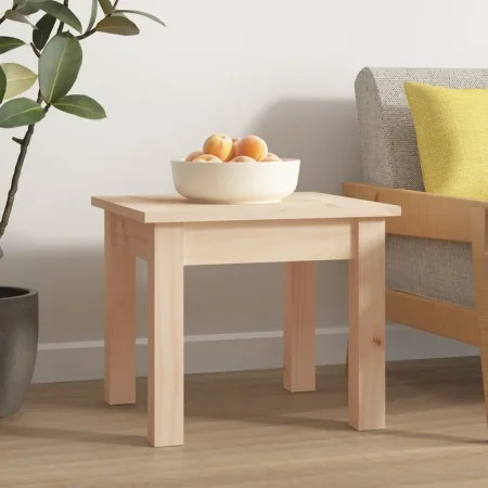 Mesa de centro de madera maciza de pino 35x35x30 cm de vidaXL, Mesas de centro - Ref: Foro24-814219, Precio: 23,98 €, Descuen...
