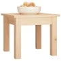 Mesa de centro de madera maciza de pino 35x35x30 cm de vidaXL, Mesas de centro - Ref: Foro24-814219, Precio: 23,98 €, Descuen...