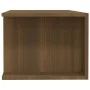 Mueble de TV con luces LED marrón roble 135x39x30 cm de vidaXL, Muebles TV - Ref: Foro24-815695, Precio: 66,05 €, Descuento: %