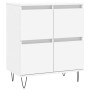 Aparadores 3 uds madera contrachapada blanco de vidaXL, Aparadores - Ref: Foro24-3190197, Precio: 189,51 €, Descuento: %