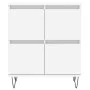 Aparadores 3 uds madera contrachapada blanco de vidaXL, Aparadores - Ref: Foro24-3190197, Precio: 187,21 €, Descuento: %