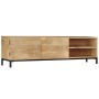 Mueble para TV madera maciza de mango 145x30x41 cm de vidaXL, Muebles TV - Ref: Foro24-247944, Precio: 281,36 €, Descuento: %