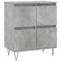 Aparadores 3 uds madera contrachapada gris hormigón de vidaXL, Aparadores - Ref: Foro24-3190201, Precio: 183,32 €, Descuento: %