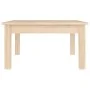 Solid pine wood coffee table 55x55x30 cm by vidaXL, Coffee table - Ref: Foro24-814229, Price: 37,82 €, Discount: %
