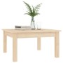 Mesa de centro de madera maciza de pino 55x55x30 cm de vidaXL, Mesas de centro - Ref: Foro24-814229, Precio: 38,34 €, Descuen...