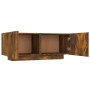 Mueble para TV madera contrachapada roble ahumado 100x35x40 cm de vidaXL, Muebles TV - Ref: Foro24-815717, Precio: 51,28 €, D...