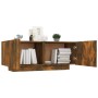 Mueble para TV madera contrachapada roble ahumado 100x35x40 cm de vidaXL, Muebles TV - Ref: Foro24-815717, Precio: 51,28 €, D...