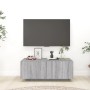 Mueble de TV madera contrachapada gris Sonoma 100x35x40 cm de vidaXL, Muebles TV - Ref: Foro24-815718, Precio: 64,80 €, Descu...