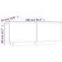 Mueble de TV madera contrachapada gris Sonoma 100x35x40 cm de vidaXL, Muebles TV - Ref: Foro24-815718, Precio: 64,80 €, Descu...