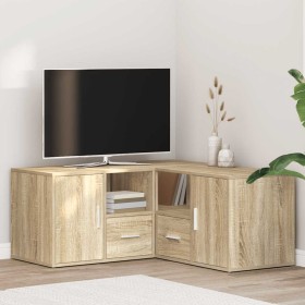 Mueble de esquina madera ingeniería roble Sonoma 160x40x45 cm en Armarios y almacenamiento | Comprar online en Foru.es