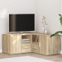 Mueble de esquina madera ingeniería roble Sonoma 160x40x45 cm en Armarios y almacenamiento | Comprar online en Foru.es