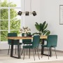 Sillas de comedor 4 unidades terciopelo verde oscuro en Sillas de comedor | Comprar online en Foru.es