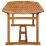 Set comedor de jardín 9 piezas madera maciza acacia 220x90x75cm en Conjuntos de jardín | Comprar online en Foru.es