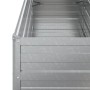 Arriate de acero galvanizado plateado 100x40x77 cm de vidaXL, Maceteros y jardineras - Ref: Foro24-316896, Precio: 42,28 €, D...