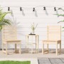 Sillas de jardín 2 uds madera maciza pino 50x48x91,5 cm de vidaXL, Sillas de jardín - Ref: Foro24-824025, Precio: 79,59 €, De...