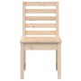Sillas de jardín 2 uds madera maciza pino 50x48x91,5 cm de vidaXL, Sillas de jardín - Ref: Foro24-824025, Precio: 79,59 €, De...