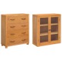 Conjunto de Muebles de Almacenaje Marrón Madera de ingeniería en Armarios y almacenamiento | Comprar online en Foru.es