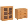 Conjunto de Muebles de Almacenaje Marrón Madera de ingeniería en Armarios y almacenamiento | Comprar online en Foru.es