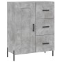 Aparador alto madera contrachapada gris hormigón 69,5x34x180 cm de vidaXL, Aparadores - Ref: Foro24-3200013, Precio: 165,85 €...