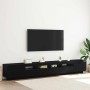 Conjunto de mueble de TV 3 pcs Negro 260 x 35 x 40 cm en Muebles TV | Comprar online en Foru.es