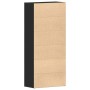 Armario Zapatero Negro 80 x 39 x 178 cm Madera de ingeniería en Zapateros y organizadores de calzado | Comprar online en Foru.es