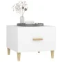2 white engineered wood coffee tables 50x50x40 cm by vidaXL, Coffee table - Ref: Foro24-812709, Price: 54,69 €, Discount: %