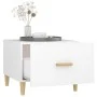 2 white engineered wood coffee tables 50x50x40 cm by vidaXL, Coffee table - Ref: Foro24-812709, Price: 54,69 €, Discount: %