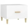 2 white engineered wood coffee tables 50x50x40 cm by vidaXL, Coffee table - Ref: Foro24-812709, Price: 54,69 €, Discount: %