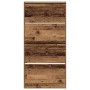 Armario Zapatero con estante Madera vieja 80 x 21 x 163,5 cm en Zapateros y organizadores de calzado | Comprar online en Foru.es