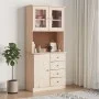 Aparador alto ALTA madera maciza de pino 77x35x165 cm de vidaXL, Aparadores - Ref: Foro24-3187771, Precio: 229,62 €, Descuent...