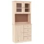 Aparador alto ALTA madera maciza de pino 77x35x165 cm de vidaXL, Aparadores - Ref: Foro24-3187771, Precio: 229,62 €, Descuent...