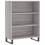 Aparador alto madera contrachapada gris sonoma 69,5x34x180 cm de vidaXL, Aparadores - Ref: Foro24-3196097, Precio: 133,50 €, ...