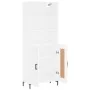 Aparador alto madera contrachapada blanco 69,5x34x180 cm de vidaXL, Aparadores - Ref: Foro24-3189957, Precio: 152,94 €, Descu...