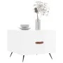 Mesa de centro 2 uds madera ingeniería blanco brillo 50x50x40cm de vidaXL, Mesas de centro - Ref: Foro24-829337, Precio: 71,4...