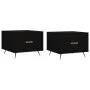 Coffee tables 2 pcs black engineered wood 50x50x40 cm by vidaXL, Coffee table - Ref: Foro24-829335, Price: 67,38 €, Discount: %