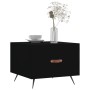 Mesas de centro 2 uds madera de ingeniería negro 50x50x40 cm de vidaXL, Mesas de centro - Ref: Foro24-829335, Precio: 67,94 €...