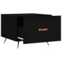 Coffee tables 2 pcs black engineered wood 50x50x40 cm by vidaXL, Coffee table - Ref: Foro24-829335, Price: 67,38 €, Discount: %