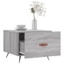 Mesas de centro 2 uds madera ingeniería gris Sonoma 50x50x40 cm de vidaXL, Mesas de centro - Ref: Foro24-829345, Precio: 69,3...